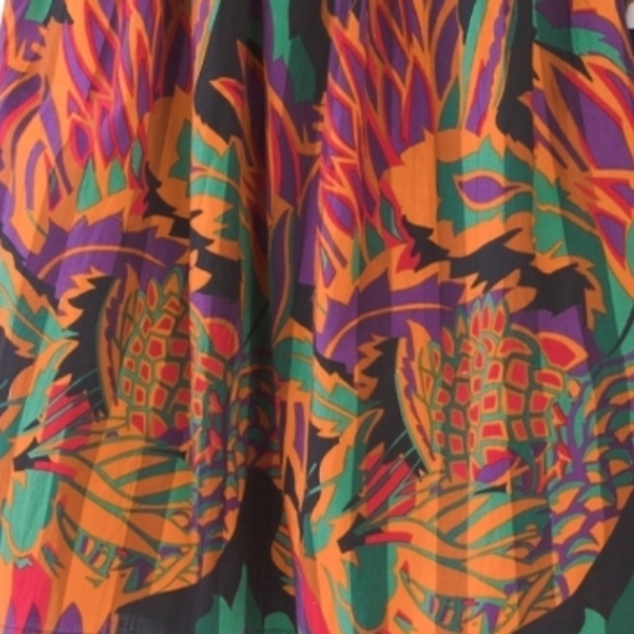 House of harlow 1960 Multi Colored Puff Sleeve Midi Dress - Picture 5 of 5